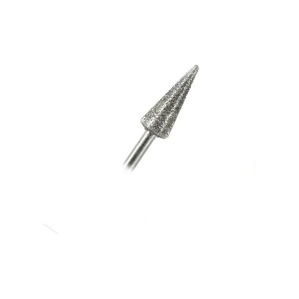 Medicool Diamond Cone Medium Bit -B-52- for Manicure and Pedicure Acrylic Silk Fiberglass Gel Nail | B-52