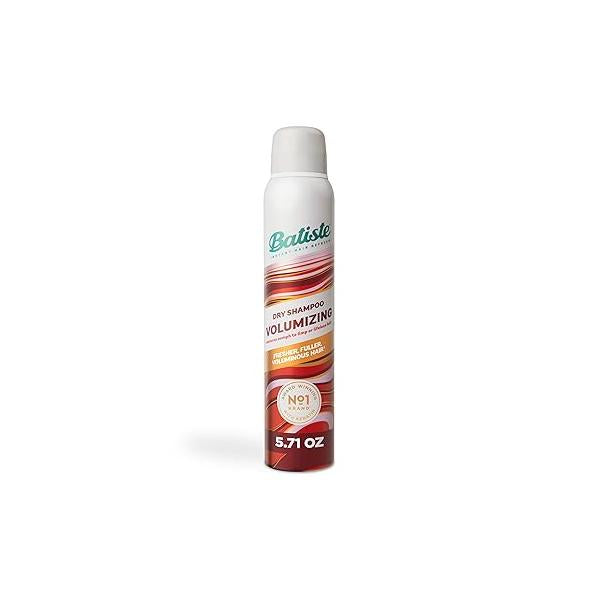Batiste Dry Shampoo, Volumizing, Refresh Hair and Absorb Oil Between Washes, Waterless Shampoo for Added Texture Body, 5.71 oz