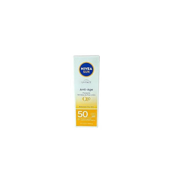 Nivea Sun UV Face Q10 Anti-Age & Anti-Pigments SPF50, 50ml