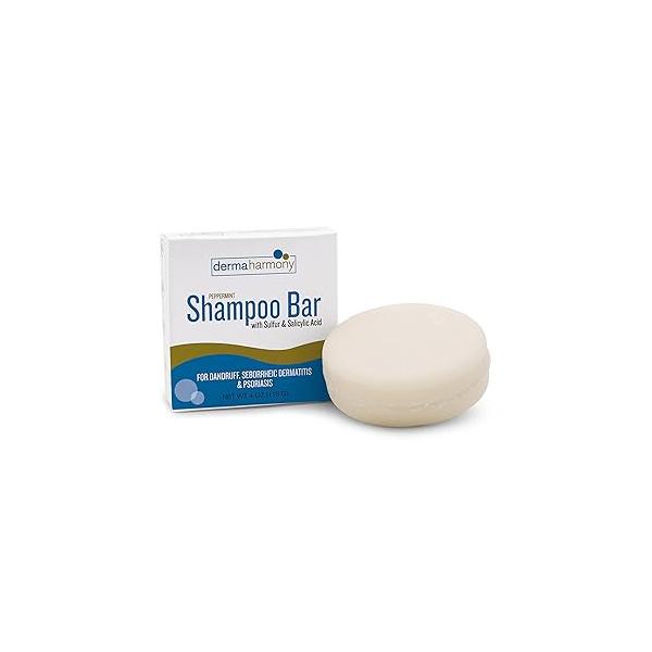 5% Sulfur 2% Salicylic Acid Shampoo Bar for Dandruff (4 oz)