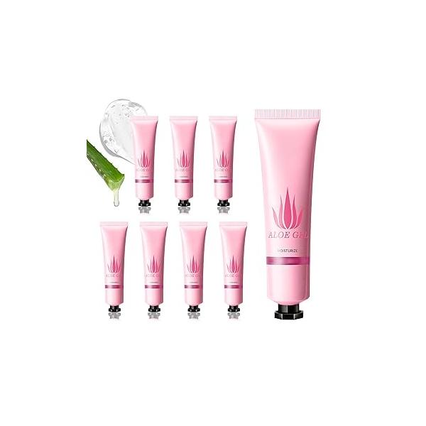 Aloe Vera Gel for Face and Body,Hydrating Organic Gel,Cooling Body Cream After Sun Skincare,Non-Sticky Moisturizer, 9.15 Fl Oz