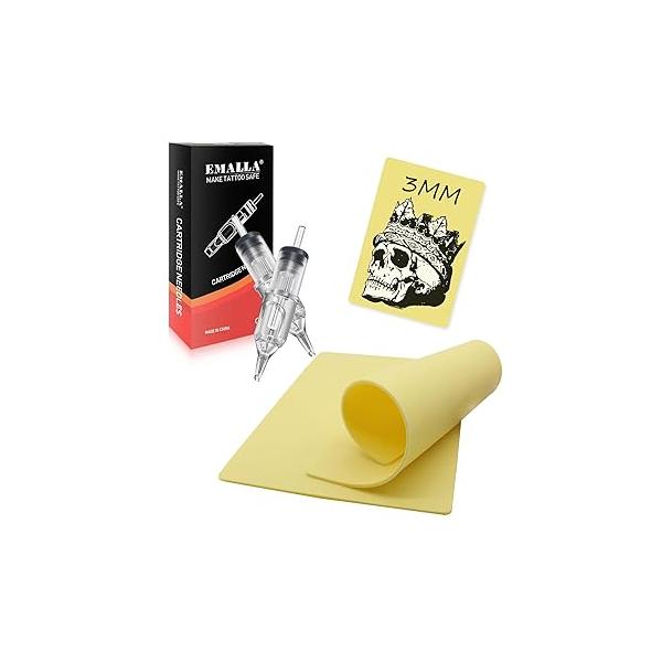 22Pcs Practice Skin Kit, 2Pcs 3MM Fake Skins with 20Pcs 1003RL 12 * 8'' Thick Blank Double Sides