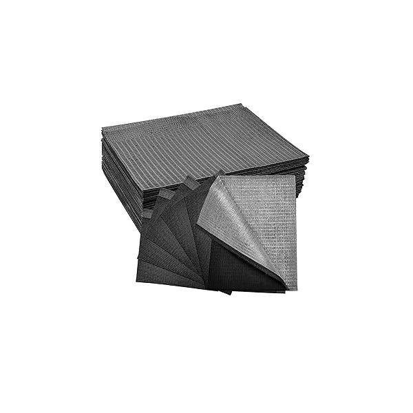 20 Pcs Disposable Nail Art Table Mats,3 Ply Napkins for Acrylic, Mat Paper Sheet, Waterproof Tips Home Salon