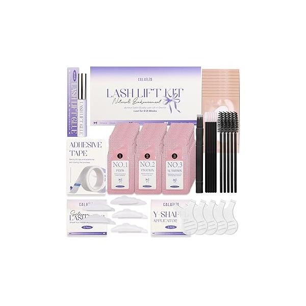 Lash Mannequin Head, CALAILIS Eyelash Extension Doll Head for Extensions, with 4 Pairs Removable Eyelids (Skin Colour)