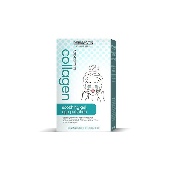 Age Defying Collagen Soothing Gel Eye Patches - 6-Count