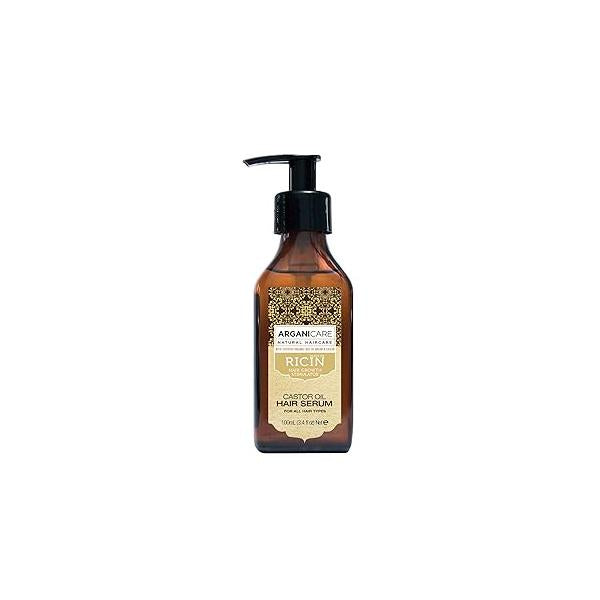 Arganicare | Castor Range PROTECTIVE SERUM Oil Strengthens & Restores Hair Fights Breakage Promotes Growth Intense Hydration For All Types 3.38 fl oz