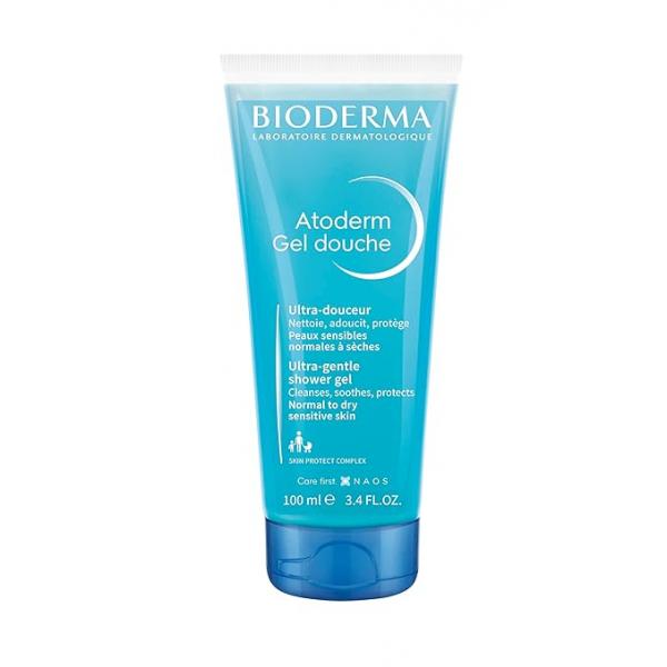 Bioderma - Atoderm Hydrating Shower Gel Moisturizing Face and Body Cleanser Wash for Normal to Dry Sensitive Skin