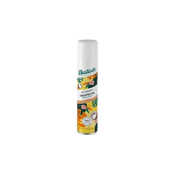Batiste Dry Shampoo, Tropical Fragrance, 6.73 fl. oz. (Pack of 3)