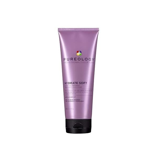 Pureology Hydrate Soft Softening Treatment For Dry, Color-Treated Hair Nourishing - Adds Softness, Sulfate-Free, Vegan