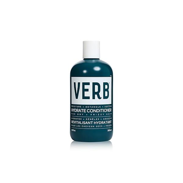 VERB Hydrate Conditioner - Nourish Dry + Frizzy Hair Smooth Reduce Frizz Amber Warm Jasmine Scent
