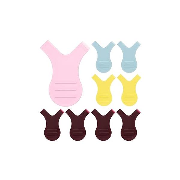 100 Pieces Multicolor Y Shape Lash Lift Brush, Eyelash Perm Tools, Separator and Tint Tool, Applicators, Eyebrow Perming Supplies