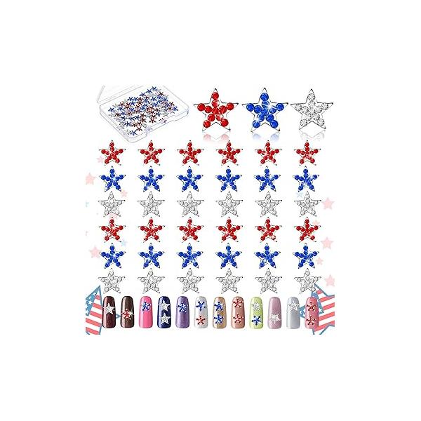 36 Pcs Heart Nail Charms for Art, 3D Rhinestone Decals Silver Crystal Diamond Alloy Gems Decorations Women Valentine's Decoration