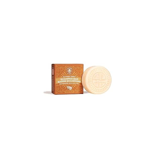 Viori Hamish & Co. Shampoo Bar - Aged Sandalwood for Men Handcrafted with Scottish Islay and Whiskey Infused Made from Natural Ingredients Sulfate, Paraben, Cruelty, Plastic-Free