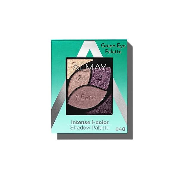 Almay Eyeshadow Palette, Longlasting Eye Makeup, Primer Enriched with Antioxidant Vitamin E, Hypoallergenic, 020 Blue Eyes, 0.1 Oz