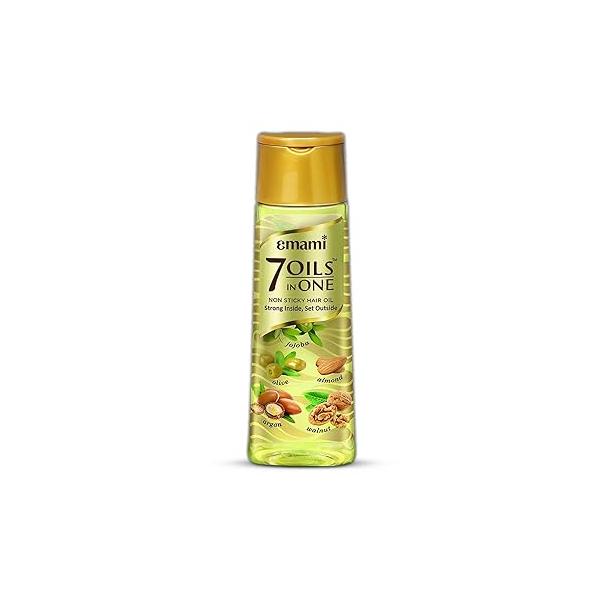 7-in-1 Hair Oil | with Natural Ayurvedic Herbs Repairs Damage Nourishes Scalp Fights Dandruff Provides Strong & Healthy Hairs 3.38 Fl Oz/100ml