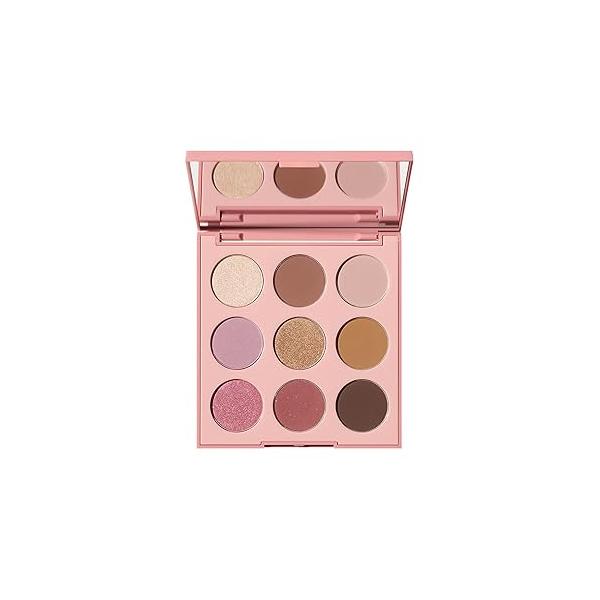 Morphe 9V Vintage Rose Artistry Palette - Mauve & Rose-Toned Makeup with Matte and Shimmer Finishes Highly Pigmented Eye a Blendable Buildable Formula (0.35 oz)