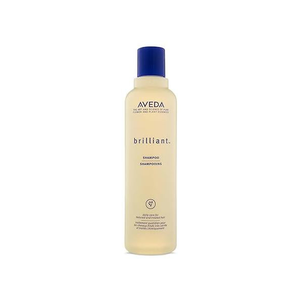 Aveda Brilliant Shampoo | Adds Shine Deeply Cleanses Hair Removes Product Build-Up for All Types, 8.5 Fl Oz