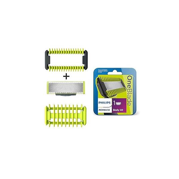 Philips Norelco Genuine OneBlade Replacement Blade Body Kit, QP610/80