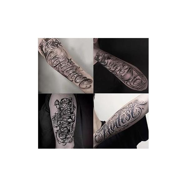 2 Sheets Waterproof Hand Back Body Art Temporary Tattoos Stickers Sun Moon