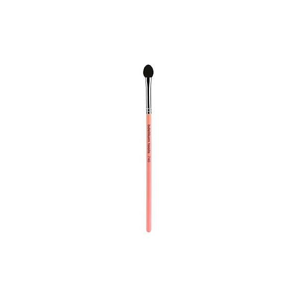 Bdellium Tools Professional Makeup Brush - Pink Bambu Series 740 Sponge Applicator With Soft Rubycell Foam, For Eyeshadow Application (Pink, 1pc)