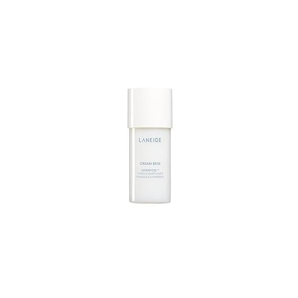 LANEIGE Cream Skin Refillable Toner & Moisturizer with Ceramides and Peptides: Korean Milky Toner, Amino Acid, Nourish, Hydrate, Barrier-Boosting, Visibly Firm