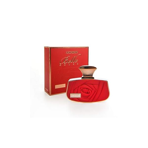 Al Haramain Belle Rouge - Arabian Perfume for Women Long Lasting Floral Fragrance with Notes of Orange, Lavender, Jasmine, Vanilla, Sandalwood, Musk Arabic Eau de Parfum 2.5 oz EDP Spray