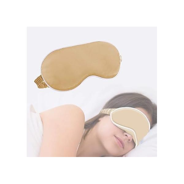 Anti Aging Sleep Mask with Copper Ion Technology, Eye for Women & Men Elastic Band, Soft Like Silk, Anti-Wrinkl, Reduce Puffiness, Rejuvenates Skin