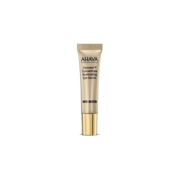 AHAVA Osmoter Concentrate Illuminating Eye Serum - Silky to Boost Eyes’ Youthfulness & Revitalization, Enhances Luminosity, Reduces Dark Circles, with Exclusive X3 Caffeine, 0.5 Fl.Oz