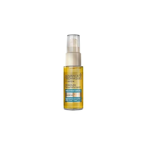 Avon Advance Techniques Moroccan Argan Oil Leave-in Treatment Bottle All Hair Types