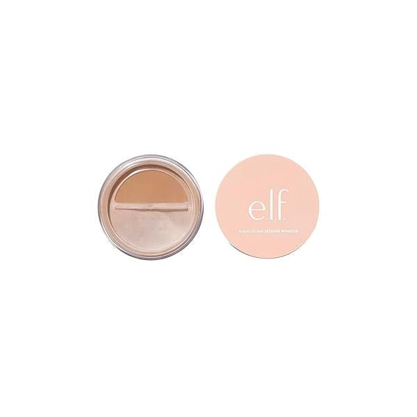 e.l.f. Halo Glow Soft Focus Setting Powder, Silky Powder For Creating Without Shine, Smooths Pores & Lines, Medium