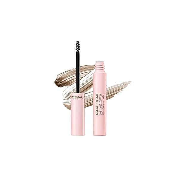 CoverGirl Clean Fresh Brow, 500 Medium Brown, Eyebrow Gel, Long-Lasting, Vegan Formula, Natural Looking, Easy to Apply, Doesn't Smudge, 0.18oz