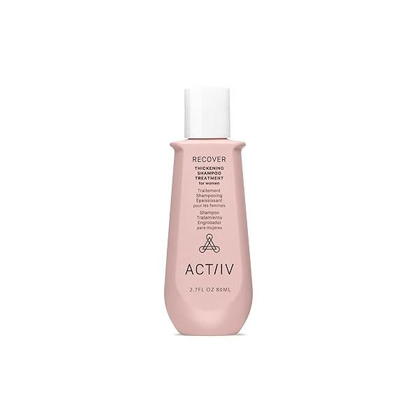 ACTIIV Recover Thickening Shampoo Treatment For Women | Supports the Appearance of Fuller, Healthier-Looking Hair, Scalp Health, Plant-Based, Color-Safe, Vegan, All Hair Types
