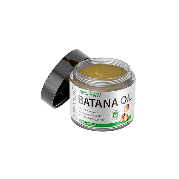 Raw Batana Oil for Hair Growth, Natural Cold Press, Men and Women 120G