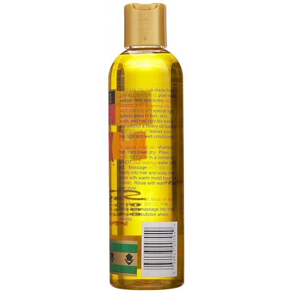African Royale Hot Six Hair Oil, 8 Ounce (Pack of 3)