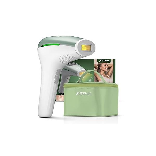 At-Home IPL Hair Removal for Women and Men Permanent 999,999 Flashes Painless Remover on Armpits Back Legs Arms Face Bikini Line, Corded