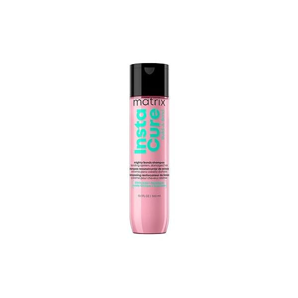 MATRIX Instacure Build-A-Bond Mighty Bonds Shampoo - Repairs Very Damaged Hair, Strengthens & Softens with Citric Acid Squalane, Vegan, Sulfate-Free, Paraben-Free