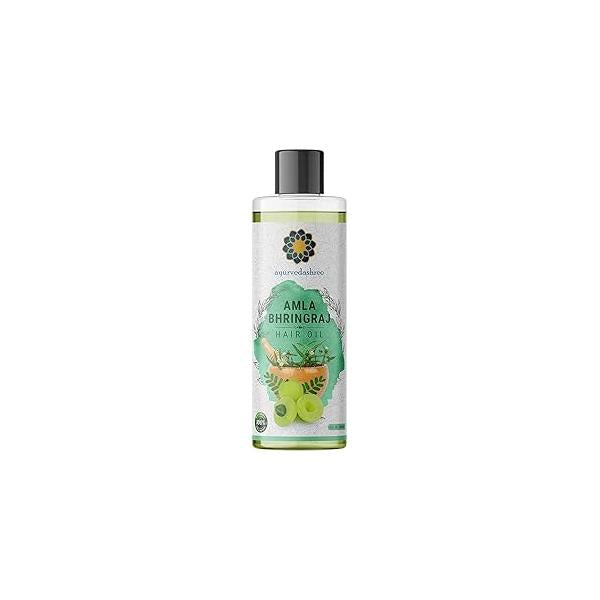 Hair Treatment Oil with Red Onion, blends of Black Seed, Pure Argan, Sandalwood & Rose - 200 Ml/6.7 fl oz