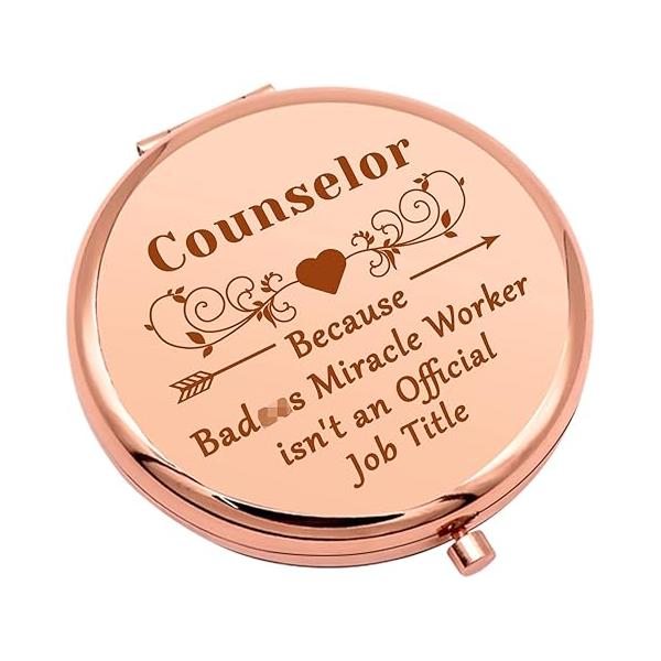 Writer Gift for Women Compact Makeup Mirror Future Author Gifts Writing Lover Appreciation Novelist Lovers Present Novel Folding Birthday Retirement