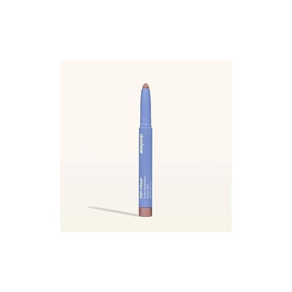 ALLEYOOP 11th Hour Cream Eye Shadow Sticks - Espresso Self (Matte) Award-winning Eyeshadow Stick Smudge-Proof and Crease Proof for Over 11 Hours Easy-To-Apply Compact Travel, 0.05 Oz