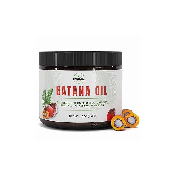 Batana Oil - The Honduran Miracle for Hair Growth and Skin Care 100% Pure 16 Oz (454G)