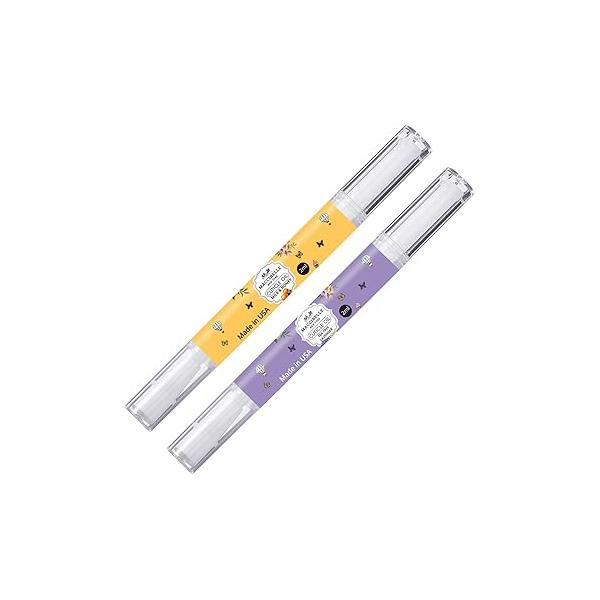 Maccibelle Pure Cuticle & Nail Oil Pen 2ml Heals Dry Cracked Cuticles (Set of 3)