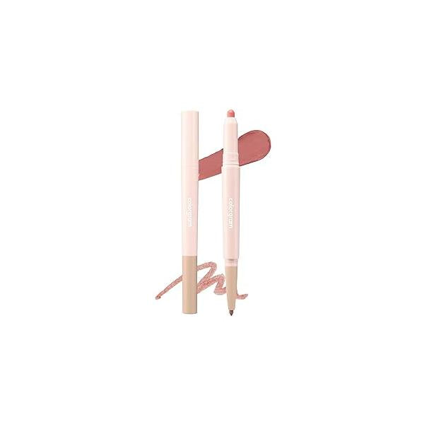 COLORGRAM All In One Over-Lip Maker 02 Cool Pink | Versatile Lip Liner & Contour with Natural Shades, Matte finish, Bigger and Fuller Lips, Plumping effect, Smooth creamy texture