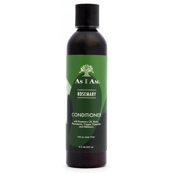 As I Am Rosemary Conditioner 8 oz - with Biotin & Saw Palmetto