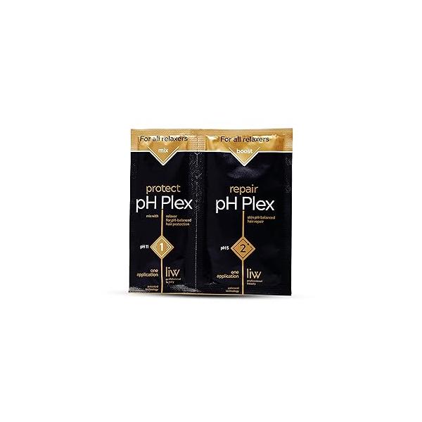 LIW Hair Conditioner Nourishing Mask Treatment - Fortifies the Effects of pH Plex Relaxer Steps 1 & 2 Between Treatments 150ml Tube