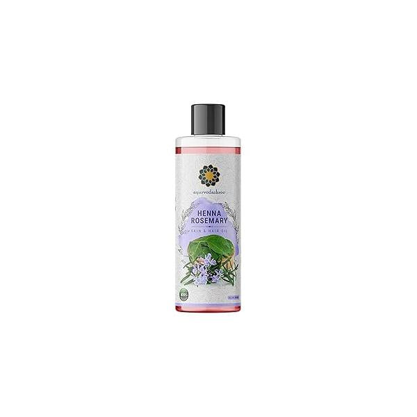 Hair Treatment Oil with Red Onion, blends of Black Seed, Pure Argan, Sandalwood & Rose - 200 Ml/6.7 fl oz