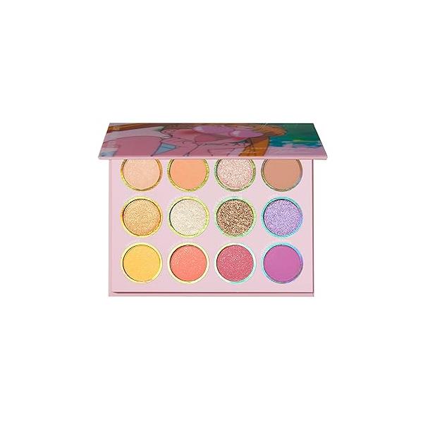 Colourpop x Sailor Moon Pretty Guardian Makeup Palette - Pastel Shadow with Metallic & Matte Finishes Buildable, Blendable High-Pigment Formula (0.5 oz)