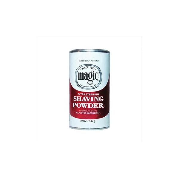 Magic Extra Strength Shaving Powder Red Can 5 Oz (6 Pack)