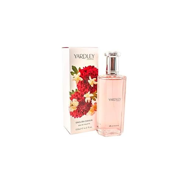 Yardley English Dahlia of London Eau de Toilette Spray, clear, 4.2 Oz