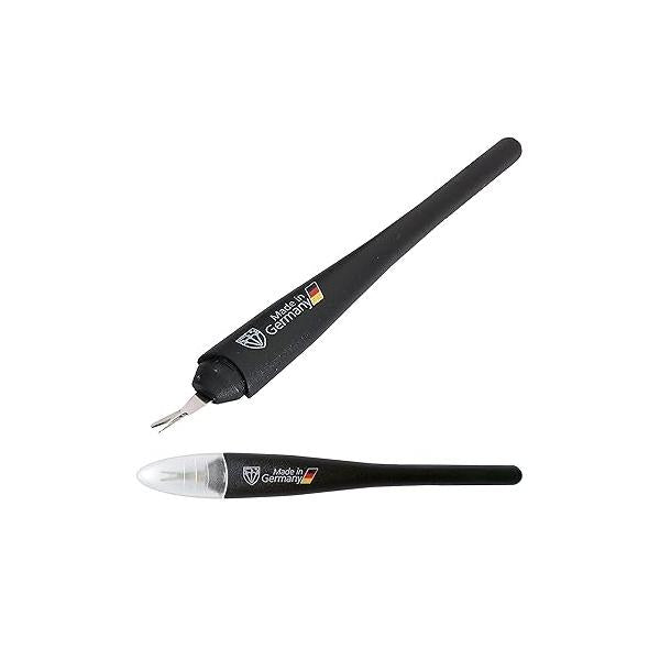 3 Swords Germany - Brand Quality Cuticle Knife Trimmer Remover Cutter (1pc.) Manicure Pedicure Grooming for Professional Finger & Toe Nail Care by Swords, Made in Solingen
