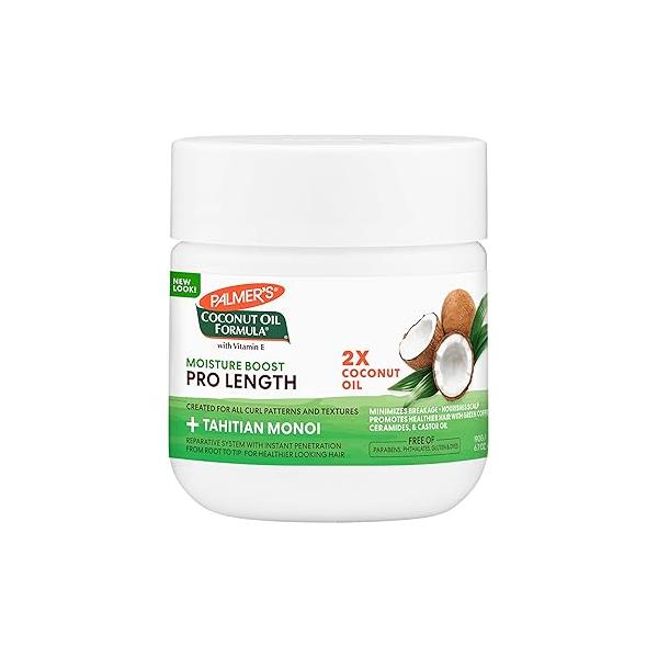 Palmer's Coconut Oil Formula Moisture Boost Pro Length Hair & Scalp Treatment, 6.7 Ounce